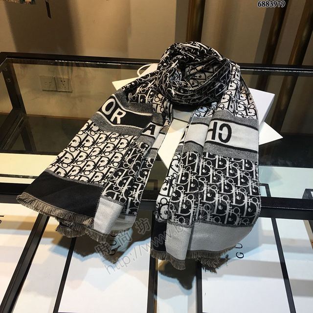 Dior圍巾 迪奧2019新款長圍巾披肩 超百搭Dior女大披肩  llwj7226